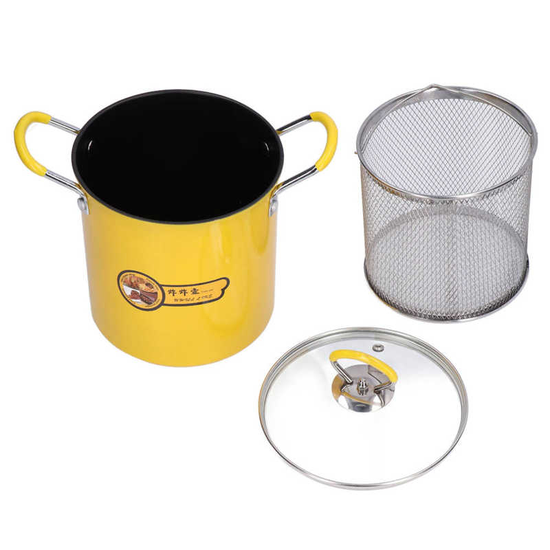 Kitchen Appliances In Japanese - 3L Mini Friteuse Pot Roestvrij Staal