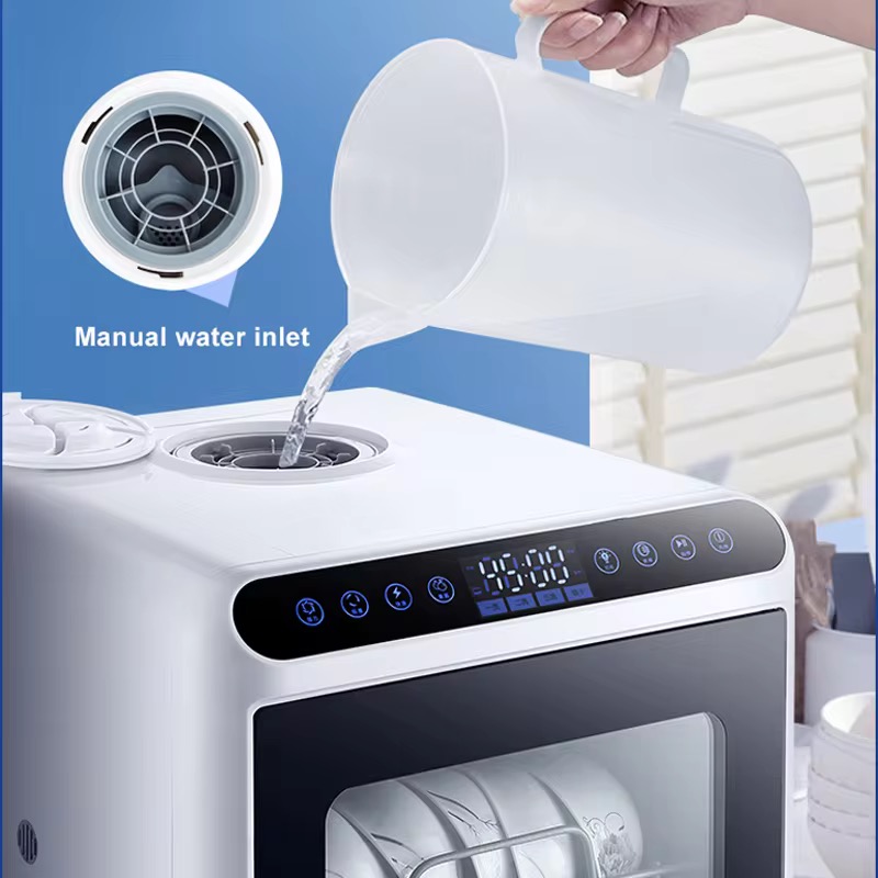 Kitchen Appliances For Home - Huishoudelijke desktop mini-afwasmachine, draagbare intelligente keukenwasmachine,