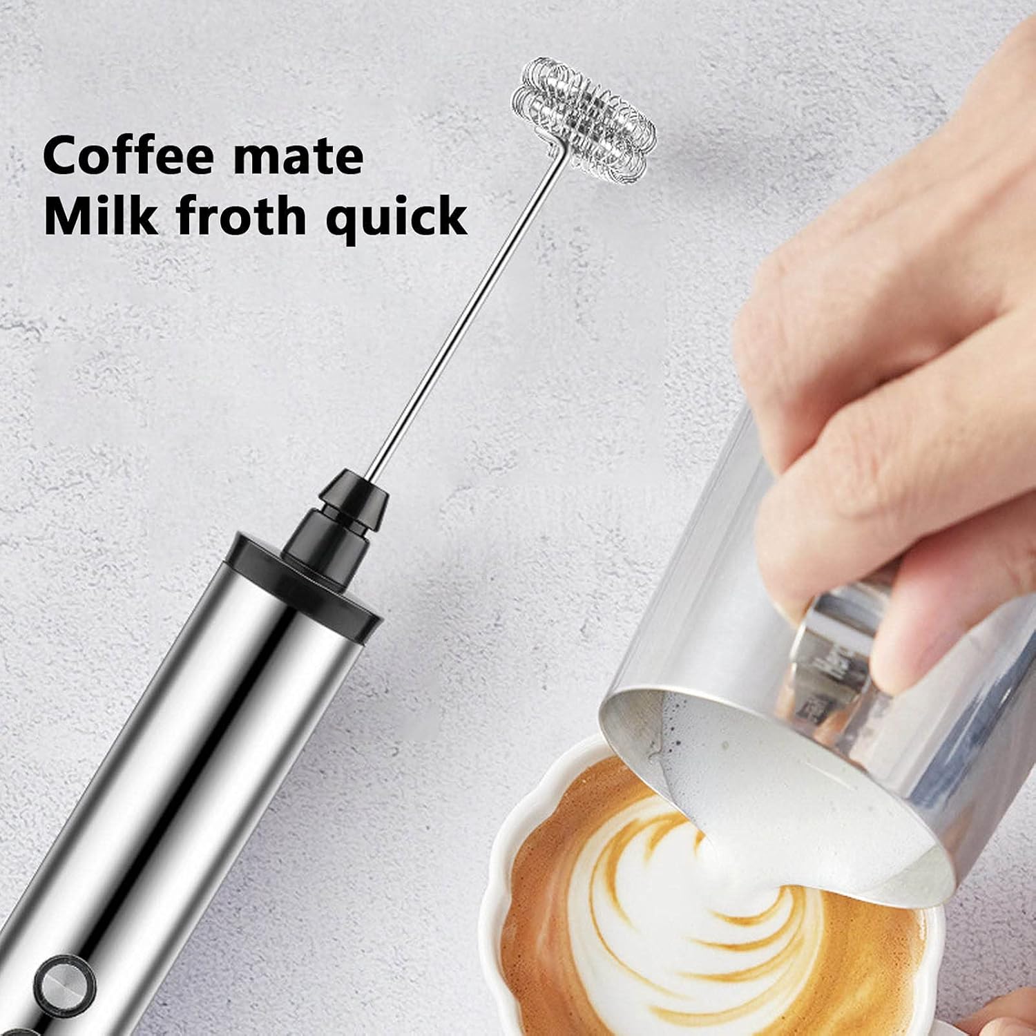 Kitchen Appliances For Home - Magpie 3-in-1 handmixer, elektrische melkopschuimer, drankmixer,