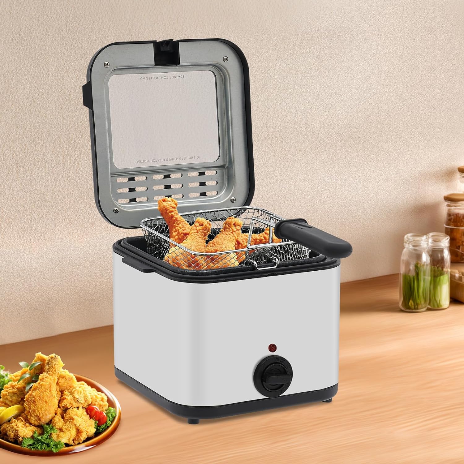 Kitchen Appliances Countertop - Elektrische friteuse voor op het aanrecht,