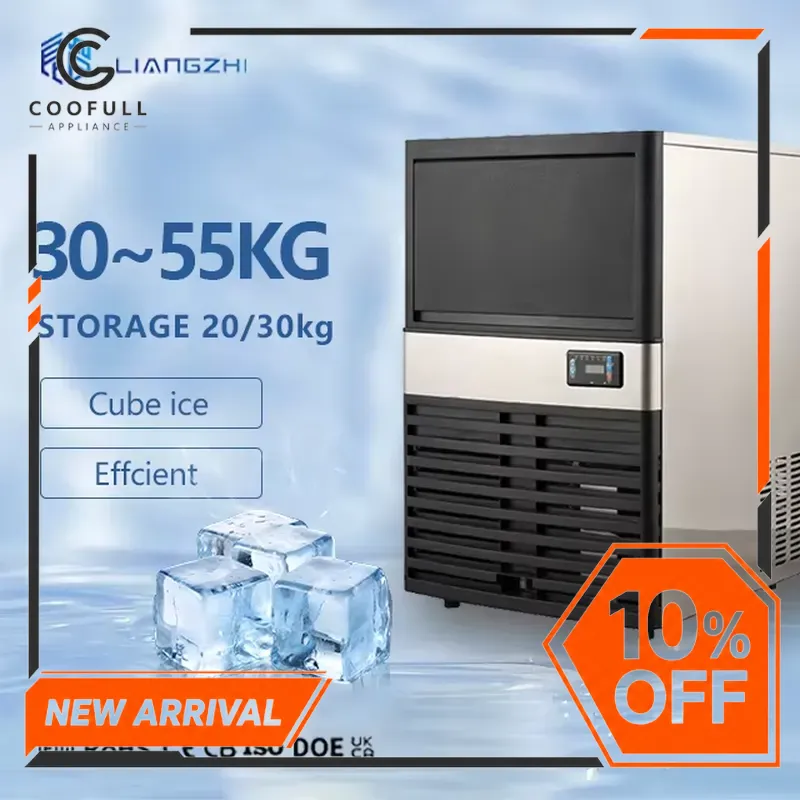 Kitchen Appliances Countertop - 20kg 24H Home Ice Maker Machine