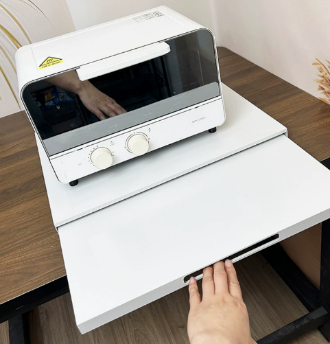 Uittrekbare magnetronstandaard - Kitchen Appliances Countertop recensie en prijs
