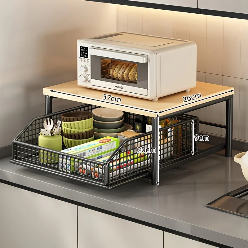 Modern magnetronrek, massief h - Kitchen Appliances Countertop recensie en prijs