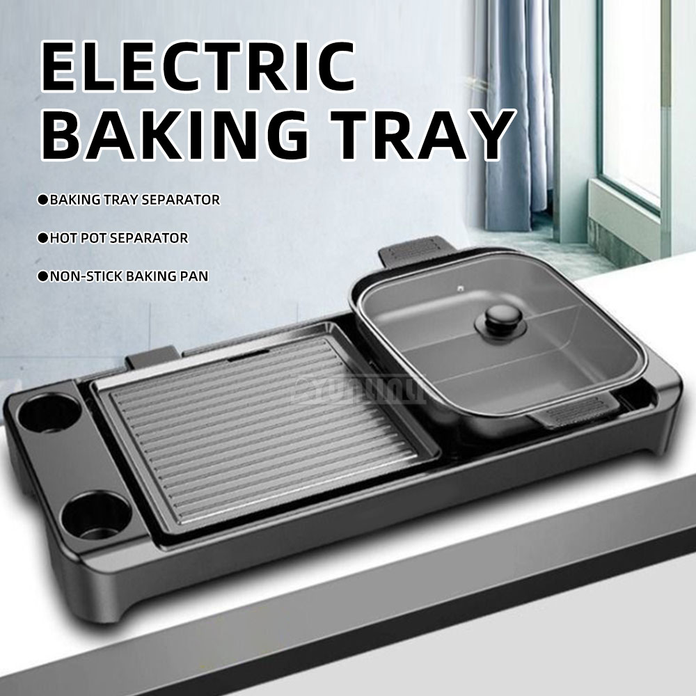 Elektrische barbecue-hotpot-ka - Kitchen Appliances For Home recensie en prijs