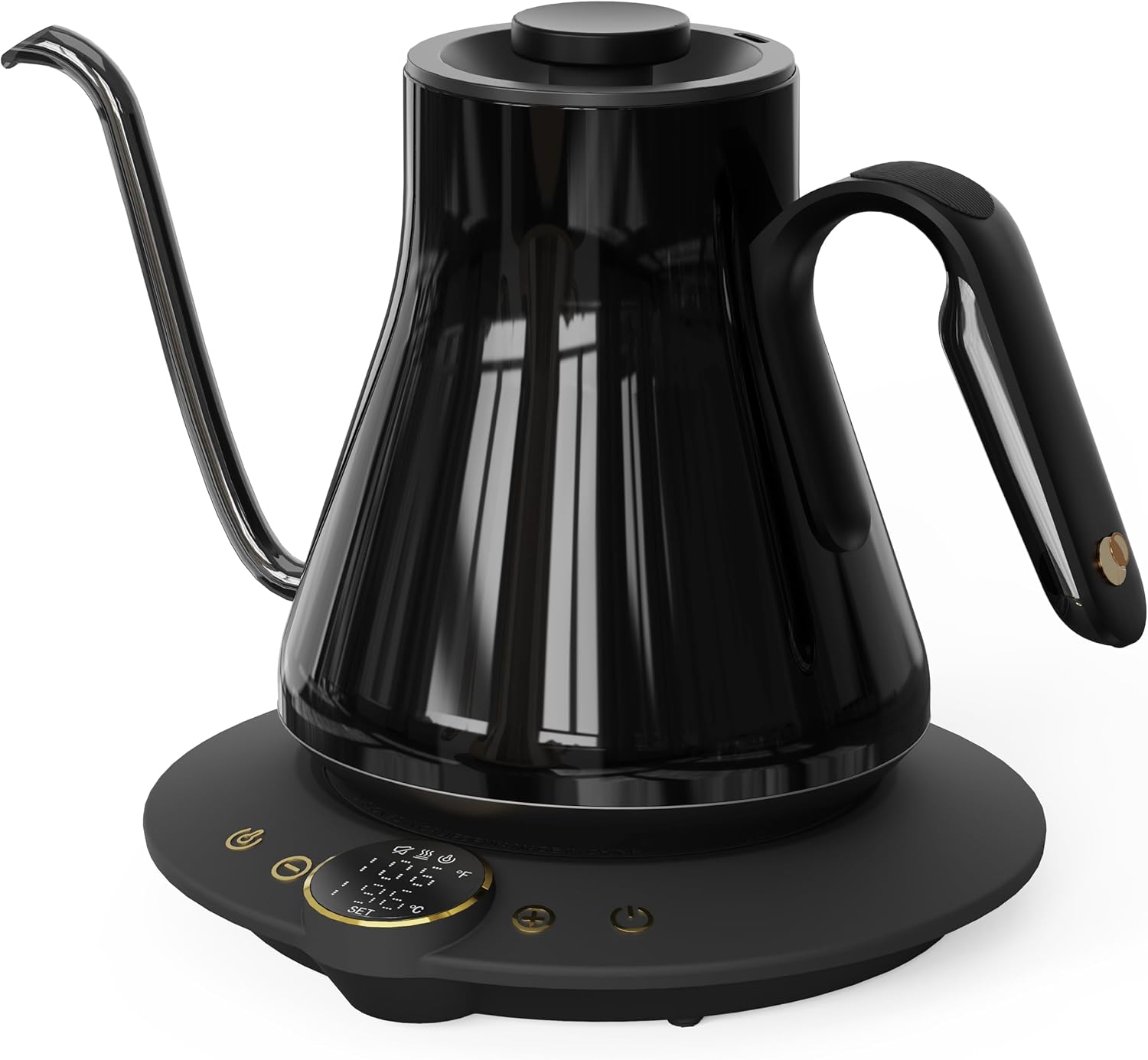Elektrische waterkoker met zwa - Electric Kettle Gooseneck recensie en prijs