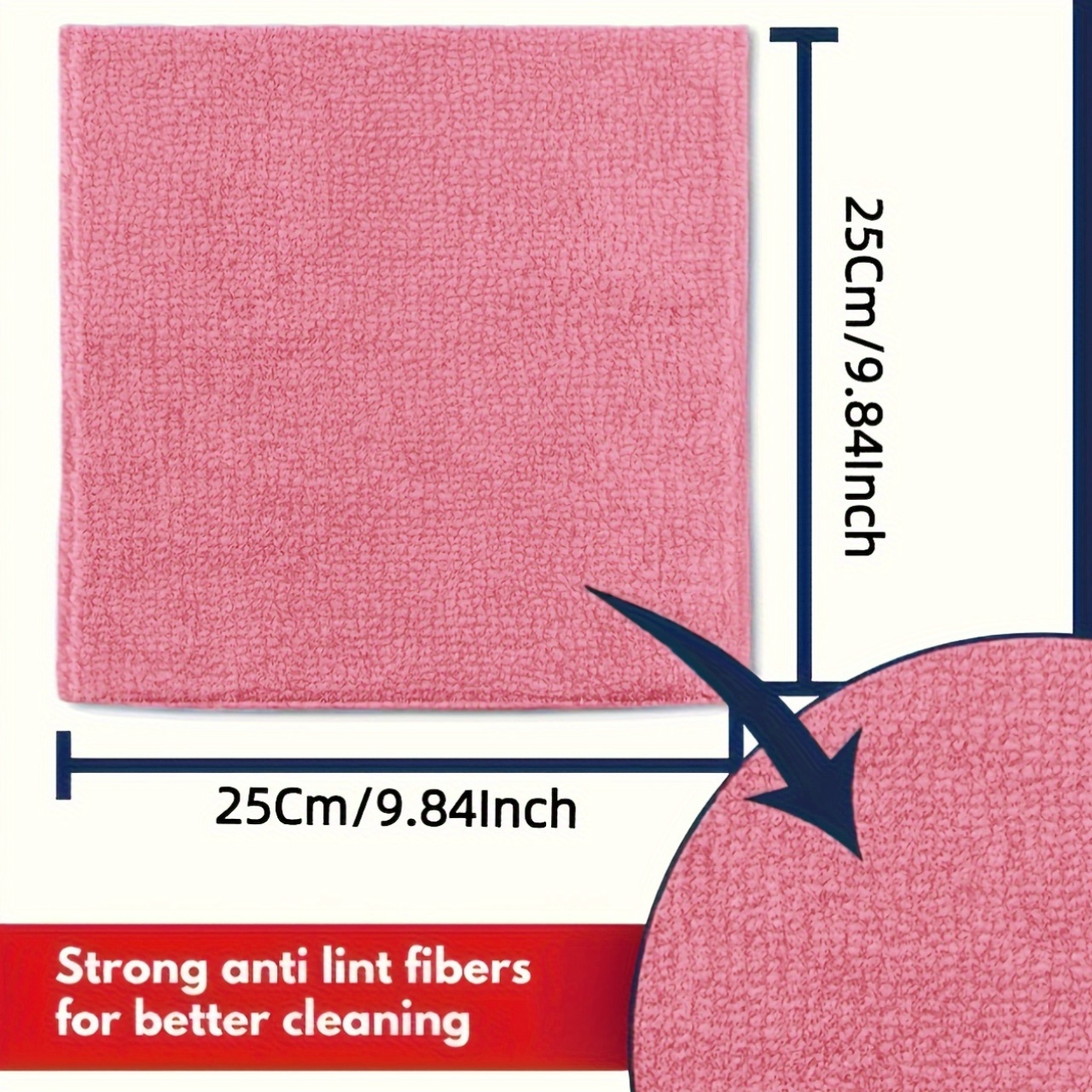 1-50 Stuks Lichtroze Microfibe - Kitchen Appliances Countertop recensie en prijs