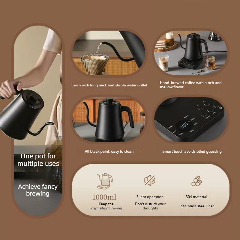 Elektrische gooseneck koffieka - Electric Kettle Gooseneck recensie en prijs