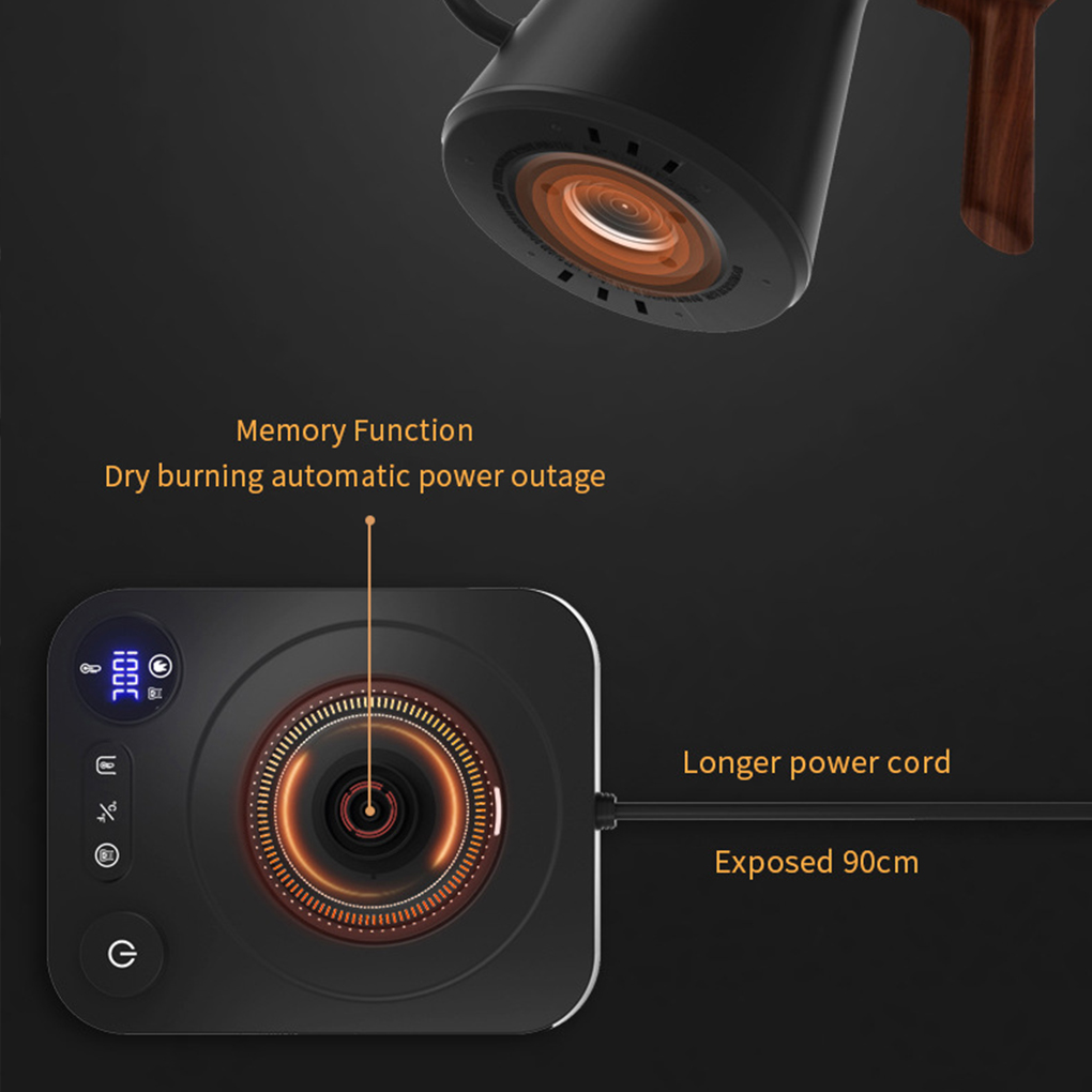 Hittebestendige elektrische zw - Electric Kettle Gooseneck recensie en prijs